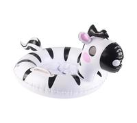 Cow Inflatable Swim Ring - Brown Cattle Pool, Float Lounger Durable Water Accessory,Farm Theme Party Beach Lake | Funny Animal Tube Adult Summer Relax Ride Poolside Floating Fun Reusable