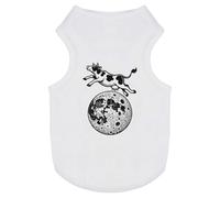 'Cow Jumping Over Moon' Pet Dog/Cat T-Shirt (PT00145469)