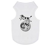 'Cow Jumping Over Moon' Pet Dog/Cat T-Shirt (PT00145470)