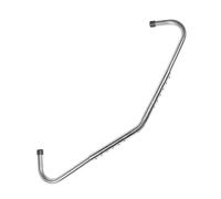 Cow Kick Stopping Stick Thickened Stainless Steel Silver