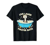 Cow Live Laugh Toaster Bath T-Shirt