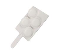 Cow Mastitis Testing Plate for Dairy Cattle Health Durability Milk Sampling Tray for Farm Use Durability Cow Udder Inspection Tool