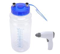 Cow Milking Machine, Electric Goat Milker with 2L Milk Container, 5 Stage Suction Power Silicone Teat, Portable Milking Pump for Goat Cattle