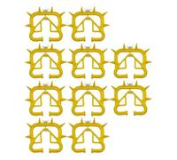 Cow Nose Thorn Calf Weaner, 10 Pieces Calf Cow Cattle Weaner Anti Sucking Livestock Nose Ring, Cow Nose Ring, Large Livestock Farming Tools, Calf Cow Cattle Nose Ring For Home Users, Business Users