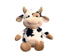 Cow Plush Toy, 40 cm Stuffed Animal Throw Plushie Pillow Doll, Soft Fluffy Friend Hugging Cushion - Present for Every Age & Occasion