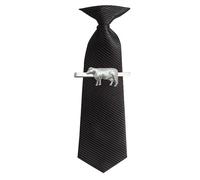 Cow PP-A37 English Pewter emblem on a Tie Clip (slide)
