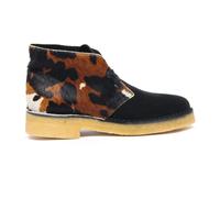 Cow Print Desert Boot Shoes - female - Clarks - Lace-up Boots - Multicolor - 6 UK - Shoes 6 UK