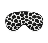 Cow Print Eye Sleep Mask,Super Soft Eye Masks with Adjustable Strap,Ultimate Sleeping Aid,Blindfold,Relax & Relieve Your Fatigue,Puffy Eyes