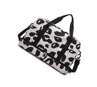 Cow Print Gym Bag Large Capacity Travel Bag Luggage Bag Fitness Bag with Shoe Compartment Overnight Bag Weekenders Bag Travel Bag Cow Print Luggage Bag Weekender Bag Fitness Bag Gym Bag Sport Bag