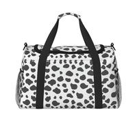 Cow Print Travel Duffel Bag Weekend Bag Weekender Overnight Carry On Hand Bag Workout Sport Hospital