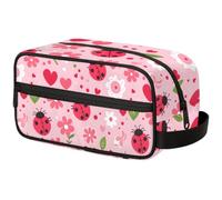 Cow Print Western Travel Toiletry Bag for Men ，Brown Cow Hanging Dopp Kit - Waterproof Shaving Bag Bathroom Bags Wash Bag for Toiletries Accessories, Color4, 10.5"L x 4.4"W x 5.3"H