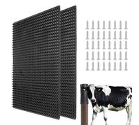 Cow Scratching Mat - Scratching Pad for Farm Animals, Body Brush for And, Itching Relief for Farm Animals, Relieves Itching on the Back of Farm Animals, for Skin Stimulation and Comfortable Animal