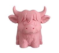 Cow Shape Pen Container Desktop Organiser Box Makeup Brush Stand for Vanity Countertop Desk Makeup Brush