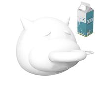 Cow-Shaped Silicone Bottle Caps, Reusable Milk Carton Sealing Lids, Rotating Beverage Box Dispenser Cover for Travel, Picnic, and Kitchen Use, Leakproof Drink Protector for Home and On-the-Go