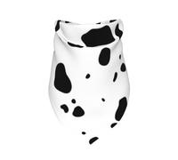 Cow Skin Dalmatians Dog Spots Animal Animals Dalmatian,Bib Scarf Triangle Hood Adjustable Pet Scarf Washable Hood Suitable for Small, Medium and Large Dogs and Cats