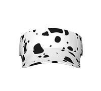 Cow Skin Dalmatians Dog Spots Animal Animals Dalmatian Sport Sun Visor Hats Empty Top Adjustable Baseball Cap Unisex Sunscreen Visor Cap
