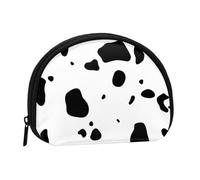 Cow Skin Dalmatians Dog Spots Animal Animals Dalmatian, Women's Storage Bag Shell Makeup Bag Small Coin Purse Shell Change Pouch