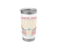 Cow Skull Bull Skull Western Goth Desert Gift Stainless Steel Insulated Tumbler