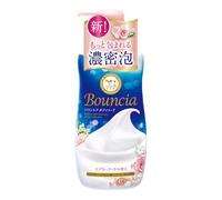 Cow Soap Bouncia Japan Body Wash Airy Bouquet Scent With Pump 480ml For Soft, Moisture and Smooth Contain Skin Beautifying Ingredients