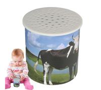 Cow Sound Noise Maker - Push Button Farm Animal Toy | Realistic Moo Kids