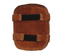 Cow Split Leather Welding Hand Shield with Reflective Aluminum, High Temp Heat Resistant Protective Guard for Shipbuilding Auto Industry, 16.5x19cm