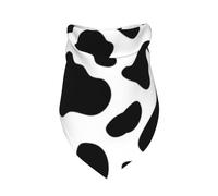 Cow Spot,Bib Scarf Triangle Hood Adjustable Pet Scarf Washable Hood Suitable for Small, Medium and Large Dogs and Cats