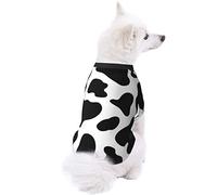 Cow Spot Dog Pet Clothes - Security Printed Pet Sweaters, Coat Winter for Small Medium Large Dogs Cats, Cozy Apparel Casual Fashion Costume, Cute Pet Pullover Sweater.