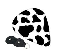 Cow Spot Guitar Picks, 6 Pack Includes Thin(.46mm), Medium(.71mm) & Heavy Gauges(.96mm) Suitable For Guitar, Ukulele, Etc.