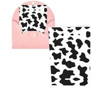 Cow spot Print Thank You Cards Greeting Cards With Envelopes Blank Note Cards 10x15 cm Perfect for Thank Yous Invitations