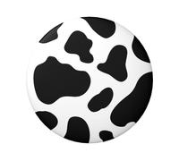 Cow Spot Printing 6cm Round Tinplate Badge Single Side Printed Perfect For Personal Style Decoration And Gift Giving
