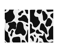 Cow Spot Travel Passport Holder with Credit Card Slots And Boarding Pass Slot Passport Book Holder for Passports Credit Cards Boarding Passes