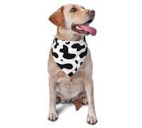 Cow Spots Cow PrintDog Bandanas Cat Puppy Scarfs Washable Pet Handkerchief