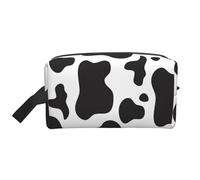 Cow Spots PrintLarge Capacity Cosmetic Organizer，Travel Makeup Bag for Women