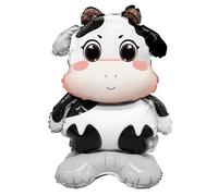 Cow Standing Animal Foil Balloon, 50cm (2 pack)