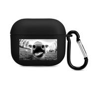 Cow Sticking Out It Tongue Trendy Bluetooth Earbuds Protector Colorful Wireless Earbud Case Covers Compatible with Airpods 3