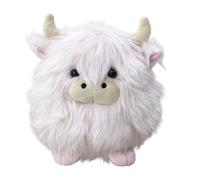 Cow Stuffed Animal,20 Centimeters Cute Embracable Stuffed Animal,Long Haired Stuffed Cow Of Plush|For Kids And Adults For Home Kids Room Sofa Shelves And Bedroom Decoration
