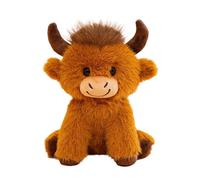 Cow Stuffed Animal,Cute Realistic Sitting Farm Doll - Stuffed Cows | For Playroom Sofa Cushion Graduation Sleeping Afternoon Naps Bedroom