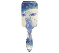 Cow Tarot anti static hair brushes Designed scalp massager for short hair with Ergonomic handle cepillo para cabello rizado