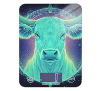 Cow Tarot waterproof food measuring scale 11lb/0.18oz, 5kg/5g small kitchen scale grams with 4 unit for Baking Baking Espresso (Batteries not Included)