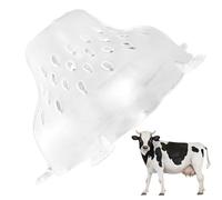 Cow Teat Mask | Cow Udder Protector Cattle Farm Accessory,Milk Stopper Breast Shield With 6 Fastening Holes Breeding Tools For Cattle, Poultry & Farms