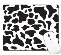 Cow Texture Rectangle Non-Slip Rubber MousePads for Office Home Laptop, Computer Mouse Pad for Wireless Mouse, 11.8" x 9.8"