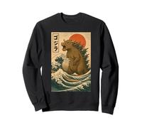 Cow The Great Wave off Kanagawa Sweatshirt