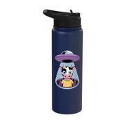 Cow UFO Abduction Stainless Steel Insulated Water Bottle