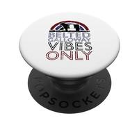 Cow Vibes Only - Cow Breeder Belted Galloway Cattle Farmer PopSockets Swappable PopGrip