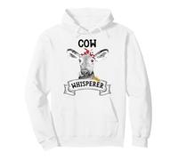 Cow Whisperer Cute Cow Lover Farm Farmer Women Girl Pullover Hoodie