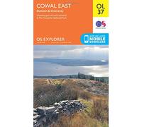 Explorer Ol37 Cowal East Dunoon & Inveraray Map With Digital Version - Orange, Orange One Size