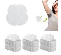 COWANIEE 150 PCS Armpit Sweat Pads, Disposable Soft Underarm Sweat Pads, Self Adhesive Sweat Pads for Women and Men
