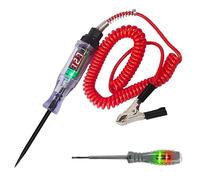 COWANIEE 2 Pcs Circuit Tester, 3-120v Dc Test Light, Fuse Tester with Digital Test for Car Battery Circuit Inspection