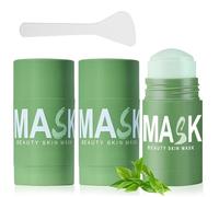 COWANIEE 2 Pcs Green Tea Deep Cleanse Mask,Green Mask Stick