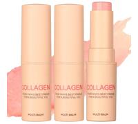 COWANIEE 2 Pcs Pure Collagen Wand, Hydrating Eye & Lip Collagen Stick for Face, Anti Wrinkles Face Moisturiser Balm